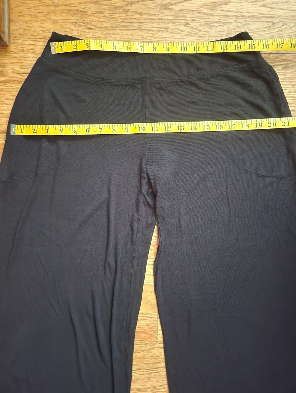 Athleta Well Rested Rib Sleep Wide Leg Pants Size L - Picture 8 of 11